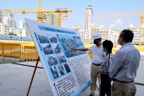 三亚市政协主席周廉芬调研浙江三建三亚食品厂安置区项目防疫复工情况与市场影响